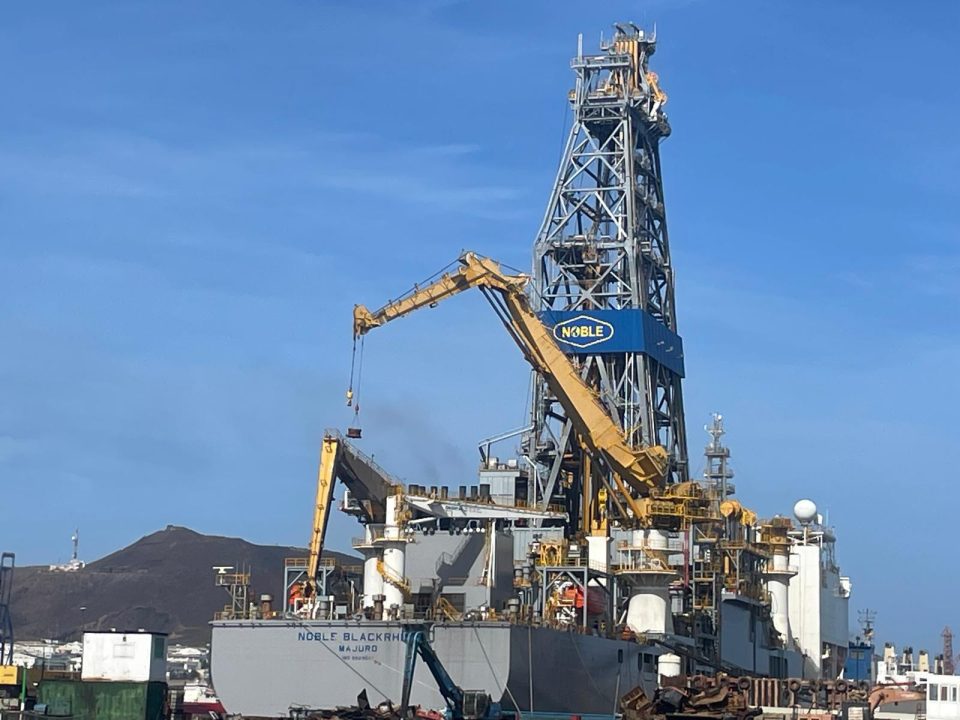 Aventus Energy Leads Rebranding of Ocean BlackRhino for Noble Drilling in Las Palmas